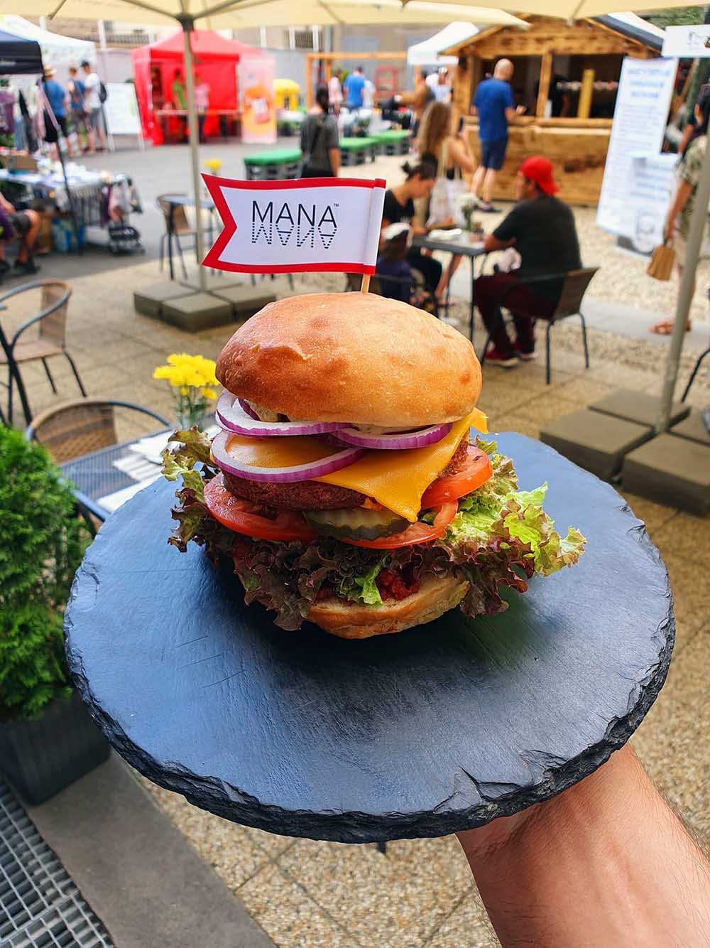 mana burger Ostrava
